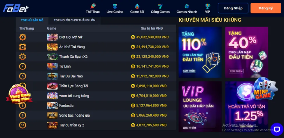Các giá trị cốt lõi của 999win app